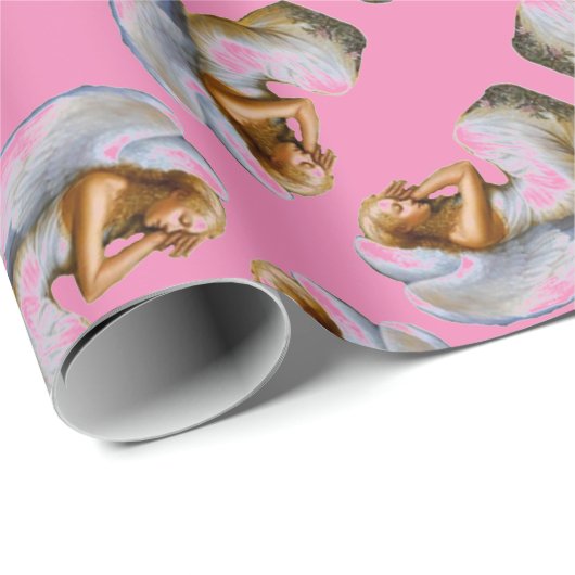 Packpapier für Schlafengel (Rolleneckpunkt)