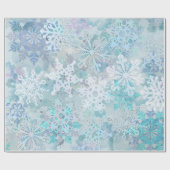 Packpapier für Schneeflocken (Flach)