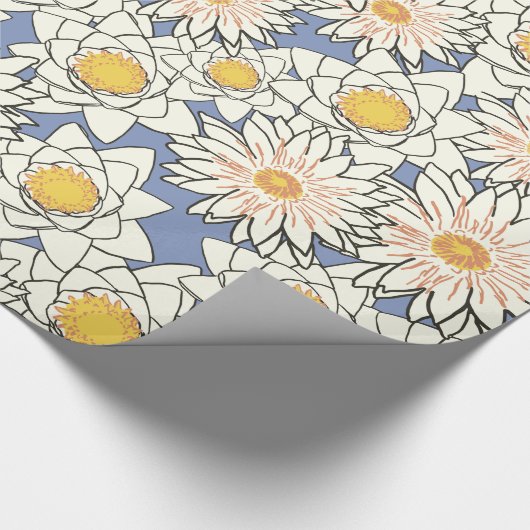 Packpapier für Wasserlilie (Ecke)