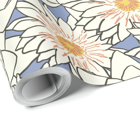 Packpapier für Wasserlilie (Rolleneckpunkt)