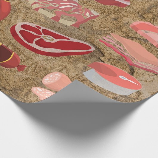 Packpapier für Würstchenliebhaber (Ecke)