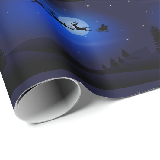 Packpapier/Geschenkpackung des Weihnachtsmanns Geschenkpapier (Rolleneckpunkt)