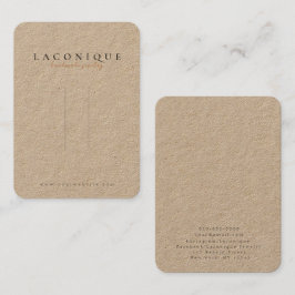 Packpapier | Haarnadeldarstellung | Schmuck Visitenkarte