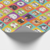 Packpapier Happy Guinea Schweine (Ecke)