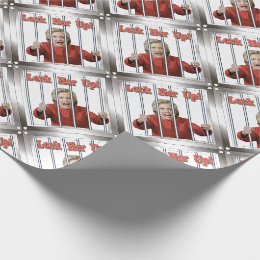 Packpapier Hillary Clinton (Ecke)