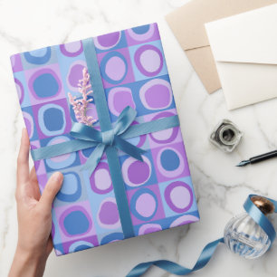 Packpapier in sich wiederholenden abstrakten Muste