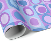 Packpapier in sich wiederholenden abstrakten Muste (Rolleneckpunkt)