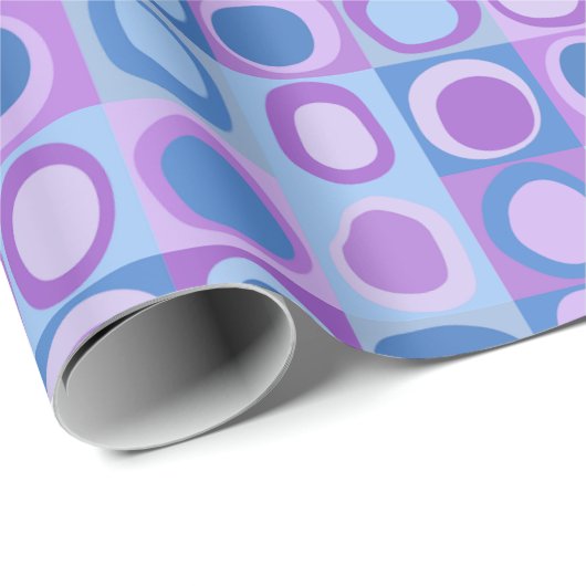 Packpapier in sich wiederholenden abstrakten Muste (Rolleneckpunkt)