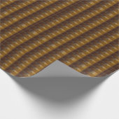 Packpapier-kupfernes Bronzemetallmuster Geschenkpapier (Ecke)