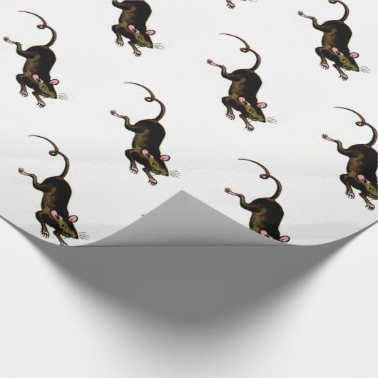 PACKPAPIER-MAUS GESCHENKPAPIER (Ecke)