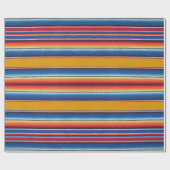 Packpapier, mexikanischer serape Druck, gelb Geschenkpapier (Flach)