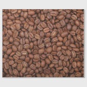Packpapier mit ArabicaKaffeebohnen (Flach)