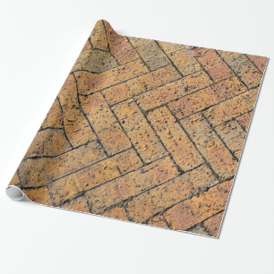Packpapier mit Backstein-Fischgrätenmuster-Muster