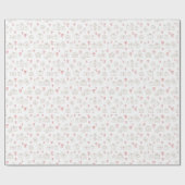 Packpapier mit eingewickelten Geschenken und (Flach)