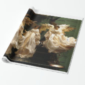 Packpapier mit Engeln (Ungerollt)