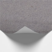 Packpapier mit natürlichen Graufilzgeweben (Ecke)