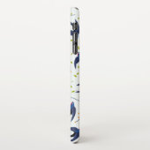 Packpapier mit schluckndem Muster iPhone Hülle (Linke Seite)