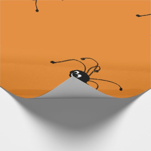 Packpapier mit Spinne (Ecke)