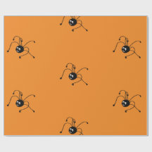 Packpapier mit Spinne