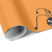 Packpapier mit Spinne (Rolleneckpunkt)