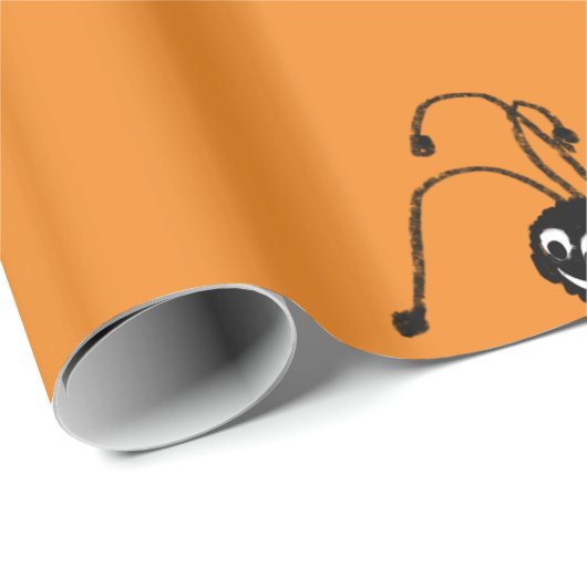 Packpapier mit Spinne (Rolleneckpunkt)