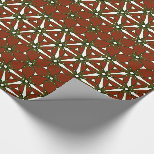 Packpapier Poinsettia 2021* (Ecke)