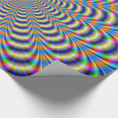 Packpapier Psychedelic Ringed Puls (Ecke)