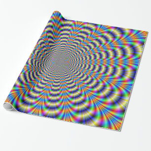 Packpapier Psychedelic Ringed Puls