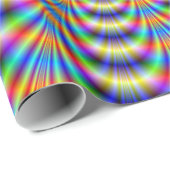 Packpapier Psychedelic Ringed Puls (Rolleneckpunkt)