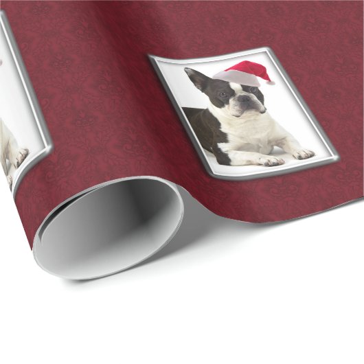 Packpapier Sankt Boston Terrier (Rolleneckpunkt)