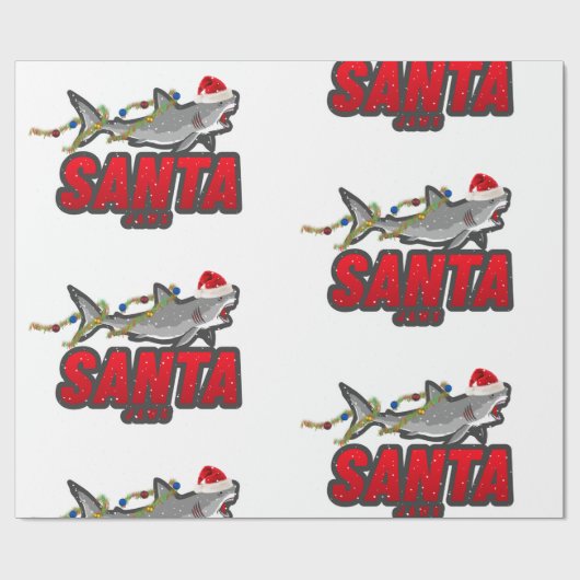 Packpapier "SANTA JAWS" (Flach)