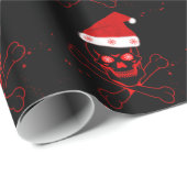 Packpapier/Schädel Geschenkpapier (Rolleneckpunkt)