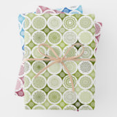 Packpapier Set von 3 Blatt mandala Muster (Beispiel)