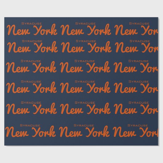 Packpapier Syrakus, New York (Flach)