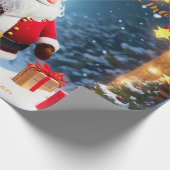 Packpapier von James Michael Miller (Ecke)