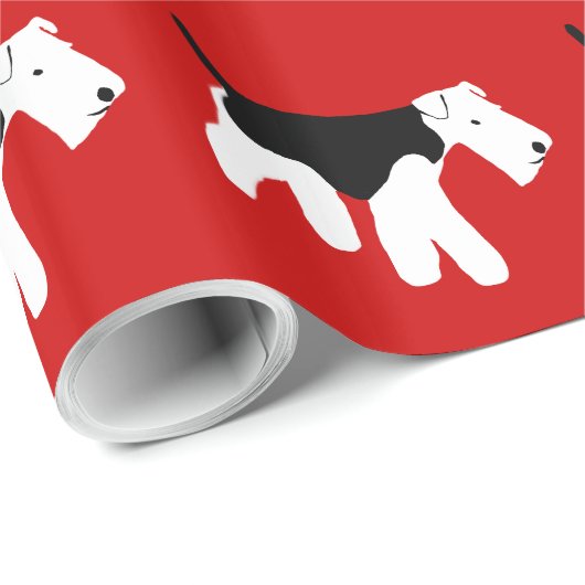 Packpapier Walisers Terrier (Rolleneckpunkt)
