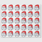Packpapier - Weihnachtssankt-Baseball (Flach)