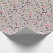 Packpapier "Weinflaschen " (Ecke)