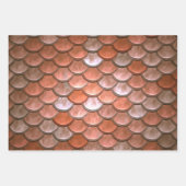 Packpapierblätter für Mermaid-Schuhe Geschenkpapier Set (Vorderseite 2)