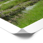 Packstofferbrücke in Watendlath Poster (Ecke)