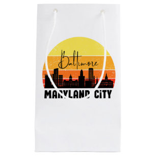 Packtasche baltimore Stadt Kleine Geschenktüte