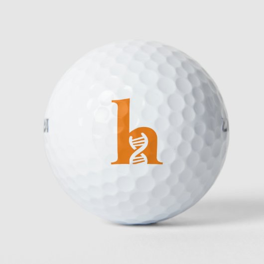 Packung aus Golfbällen Golfball (Vorderseite)