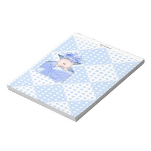 Packung Babydusche Bar Wrapper Gastgeschenk Notizblock