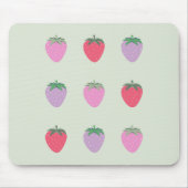 Packung Erdbeeren Mousepad (Vorne)