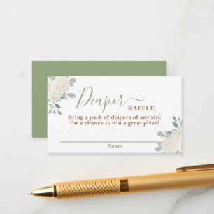 Packung Green Baby Kleidung Windeln Windeln Raffen Begleitkarte