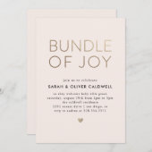 Packung Joy Baby Dusche Einladung (Vorne/Hinten)