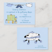 Packung Joy Baby Registry Cards Begleitkarte (Vorne/Hinten)