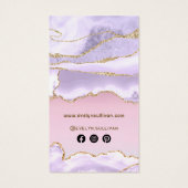 Packung Lavendel Agate Perlescent Foil Beilage (Rückseite)