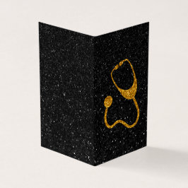 Packung mit 25 Glitzer Stethoscope Abschluss