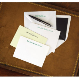 Packung mit 25 Letterpress Cotton Paper Cards